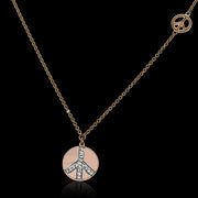 ZP916-A Pendant in 14k Gold with Diamonds