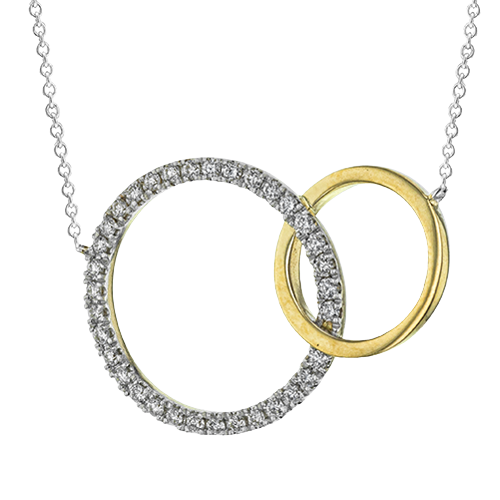ZP954 Pendant in 14k Gold with Diamonds