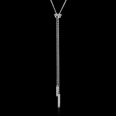 ZP984 Necklace in 14k Gold with Diamonds