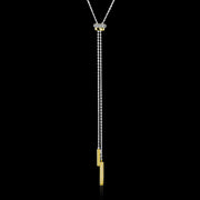 ZP984 Necklace in 14k Gold with Diamonds