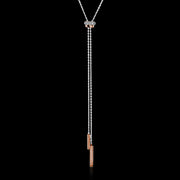 ZP984 Necklace in 14k Gold with Diamonds