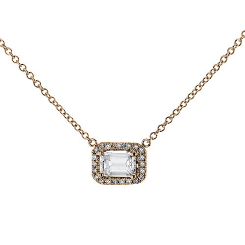 ZP991-R Pendant in 14k Gold with Diamonds