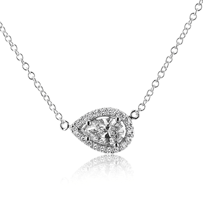 ZP992 Pendant in 14k Gold with Diamonds