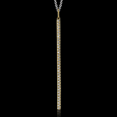 ZP999 Pendant in 14k Gold with Diamonds