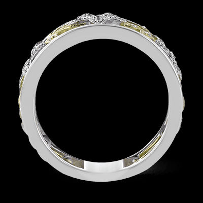ZR1000 Right Hand Ring in 14k Gold with Diamonds