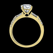ZR1032 Engagement Ring in 14k Gold with Diamonds