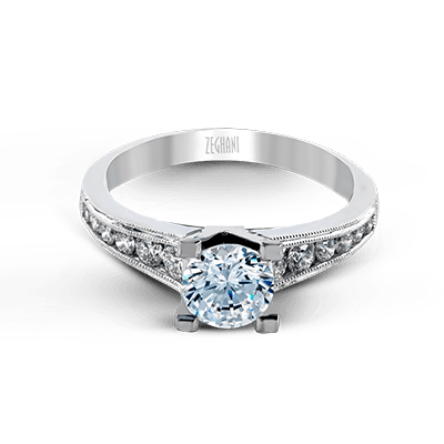 ZR1034 Wedding Set in 14k Gold with Diamonds