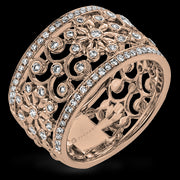ZR1059-A Right Hand Ring in 14k Gold with Diamonds