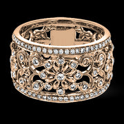 ZR1059-A Right Hand Ring in 14k Gold with Diamonds