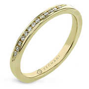 ZR10 Anniversary Ring in 14k Gold with Diamonds