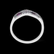 ZR1111 Color Ring in 14k Gold with Diamonds