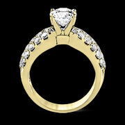 ZR114 Engagement Ring in 14k Gold with Diamonds