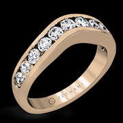 ZR1142 Anniversary Ring in 14k Gold with Diamonds