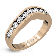 ZR1142 Anniversary Ring in 14k Gold with Diamonds