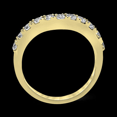ZR1143 Anniversary Ring in 14k Gold with Diamonds