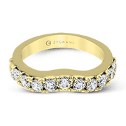 ZR1143 Anniversary Ring in 14k Gold with Diamonds