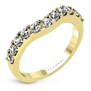 ZR1143 Anniversary Ring in 14k Gold with Diamonds
