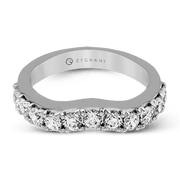 ZR1143 Anniversary Ring in 14k Gold with Diamonds