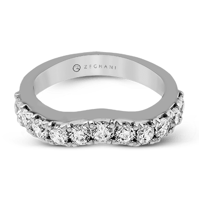 ZR1143 Anniversary Ring in 14k Gold with Diamonds