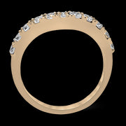 ZR1144 Anniversary Ring in 14k Gold with Diamonds