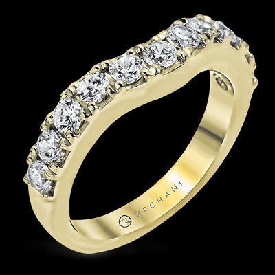 ZR1144 Anniversary Ring in 14k Gold with Diamonds