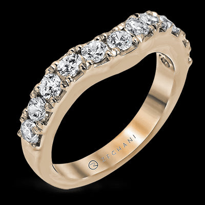 ZR1144 Anniversary Ring in 14k Gold with Diamonds