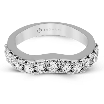 ZR1144 Anniversary Ring in 14k Gold with Diamonds