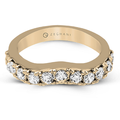 ZR1144 Anniversary Ring in 14k Gold with Diamonds