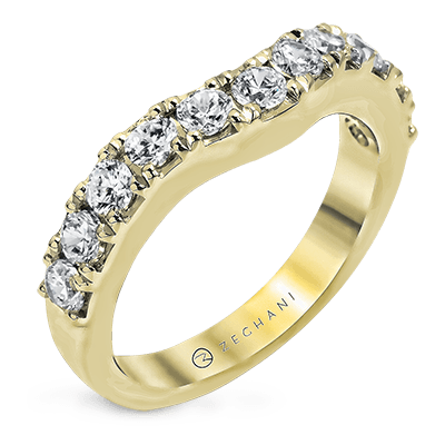 ZR1144 Anniversary Ring in 14k Gold with Diamonds