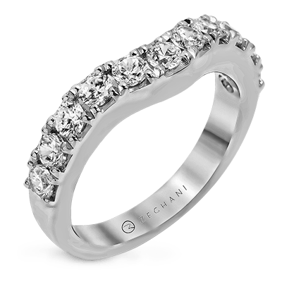 ZR1144 Anniversary Ring in 14k Gold with Diamonds