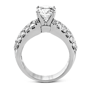 ZR114 Engagement Ring in 14k Gold with Diamonds