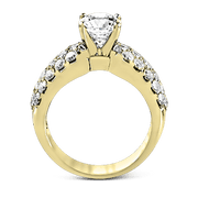 ZR114 Engagement Ring in 14k Gold with Diamonds