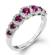 ZR1150 Color Ring in 14k Gold with Diamonds