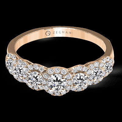 ZR1150 Color Ring in 14k Gold with Diamonds