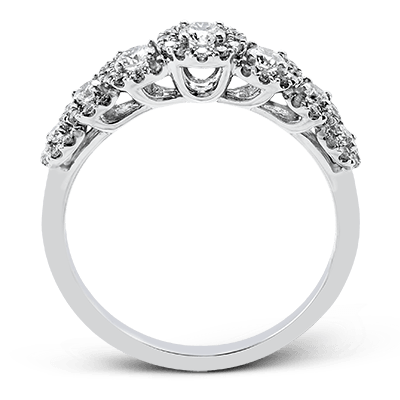 ZR1150 Color Ring in 14k Gold with Diamonds