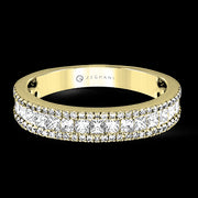 ZR1151 Anniversary Ring in 14k Gold with Diamonds