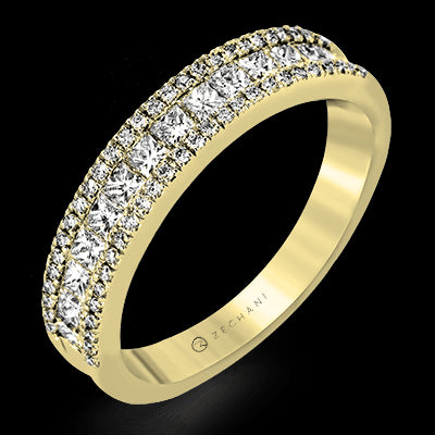 ZR1151 Anniversary Ring in 14k Gold with Diamonds