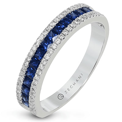 ZR1151 Anniversary Ring in 14k Gold with Diamonds