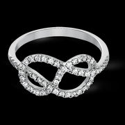 ZR1152 Right Hand Ring in 14k Gold with Diamonds