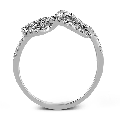 ZR1152 Right Hand Ring in 14k Gold with Diamonds