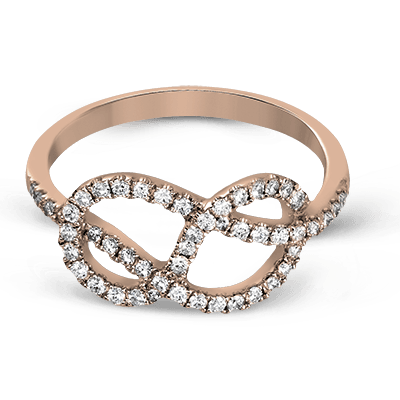 ZR1152 Right Hand Ring in 14k Gold with Diamonds