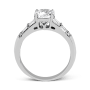 ZR1164 Engagement Ring in 14k Gold with Diamonds