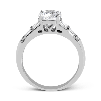 ZR1164 Engagement Ring in 14k Gold with Diamonds