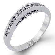 ZR118 Wedding Set in 14k Gold with Diamonds