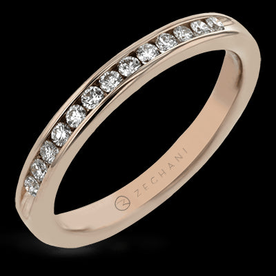 ZR12 Anniversary Ring in 14k Gold with Diamonds