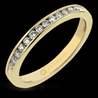 ZR12 Anniversary Ring in 14k Gold with Diamonds