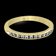ZR12 Anniversary Ring in 14k Gold with Diamonds
