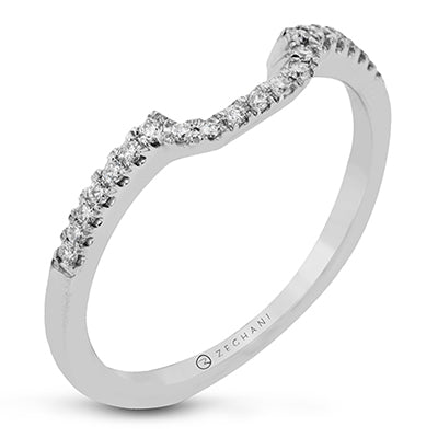 ZR1230 Engagement Ring in 14k Gold with Diamonds