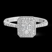 ZR1234 Right Hand Ring in 14k Gold with Diamonds