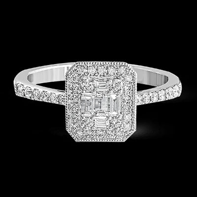 ZR1234 Right Hand Ring in 14k Gold with Diamonds